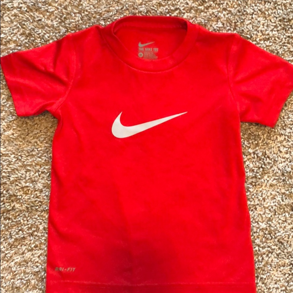 TWO Nike Dri-Fit athletic shirts for toddler boy